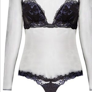 La Perla Black Secret Story bodysuit